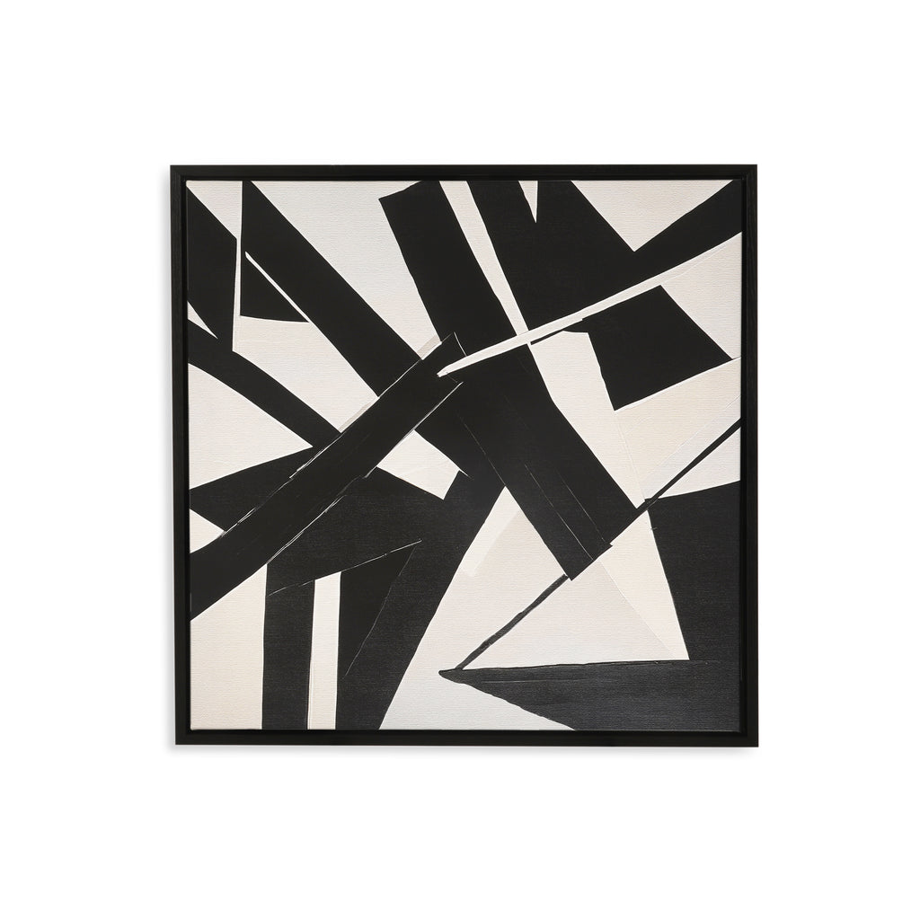 1374 (A+D) B/W Abstract Action B