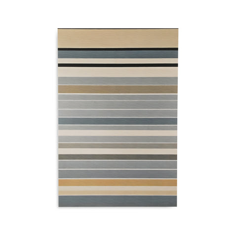 1375 (A+D) Blue Gray Stripes
