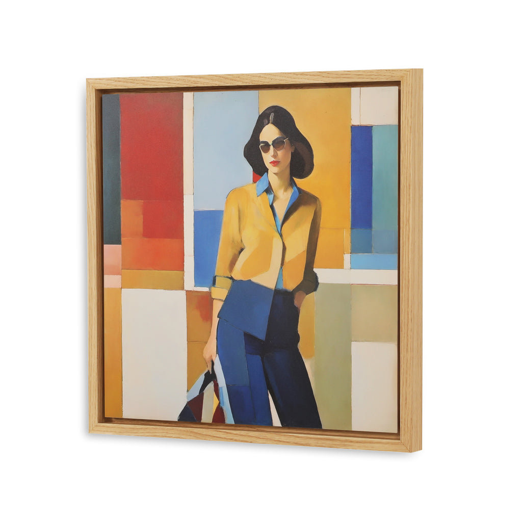1380 (A+D) Cubist Woman Jacqueline