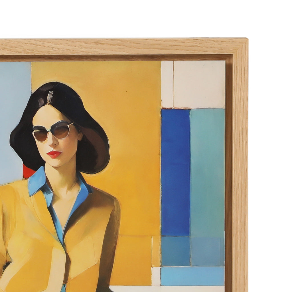 1380 (A+D) Cubist Woman Jacqueline