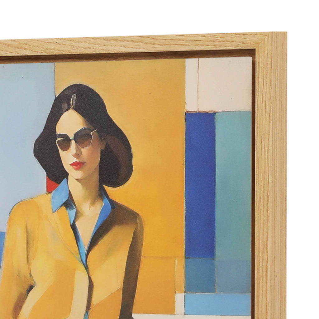 1380 (A+D) Cubist Woman Jacqueline