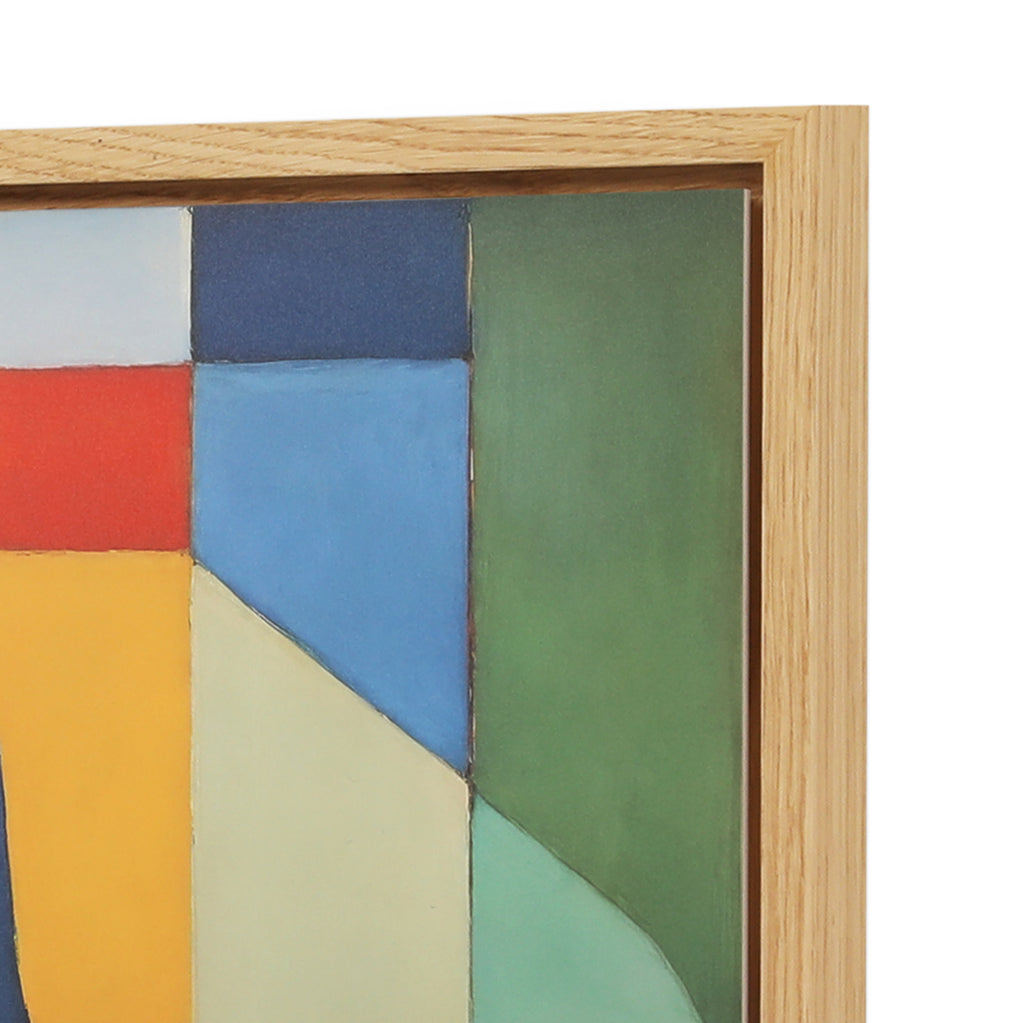 1381 (A+D) Cubist Woman Lila