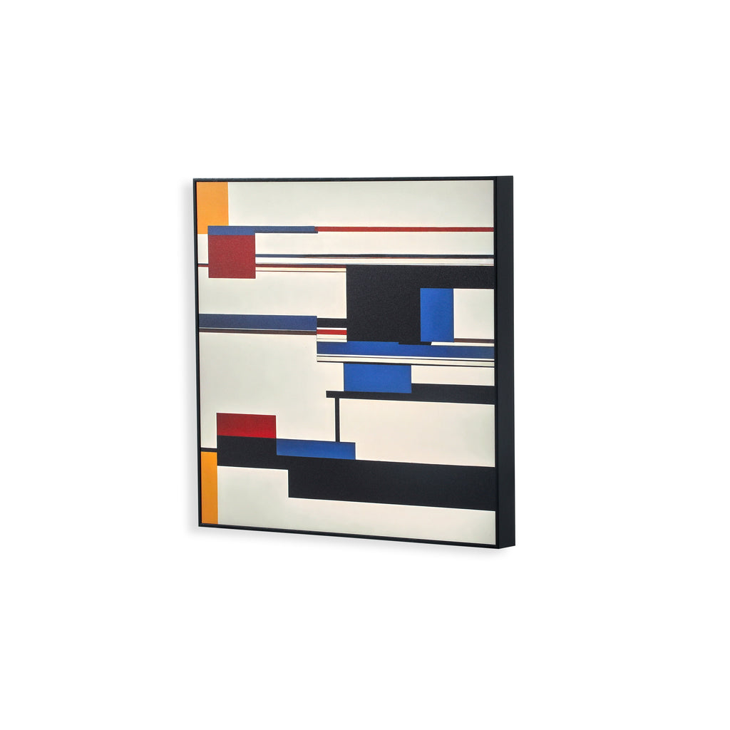 1382 (A+D) De Stijl Red Blue A