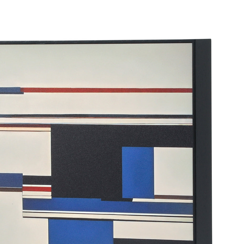 1382 (A+D) De Stijl Red Blue A