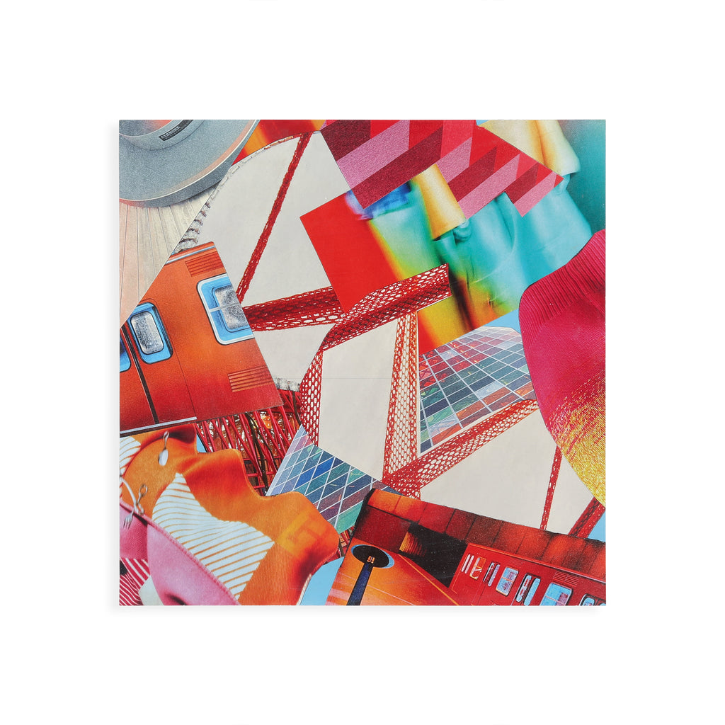 1388 (A+D) Red Blue Collage