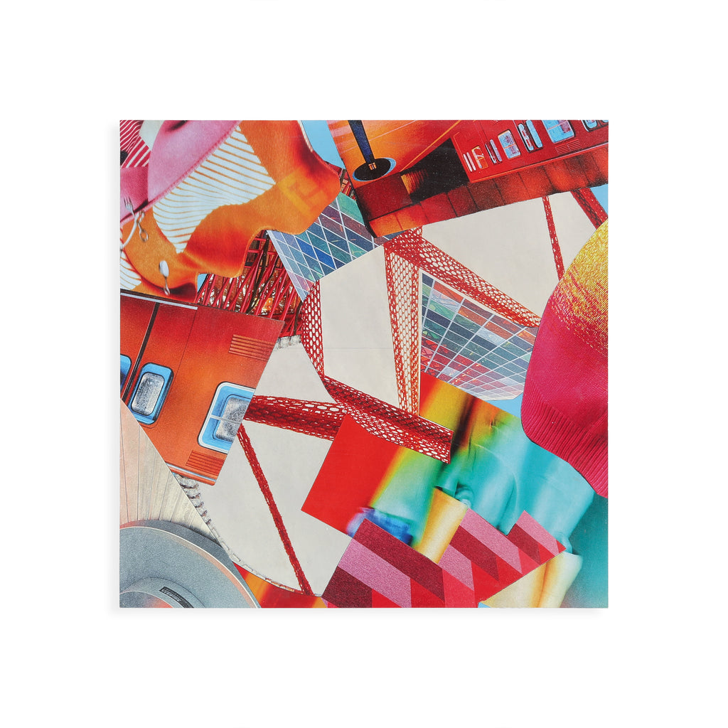 1388 (A+D) Red Blue Collage