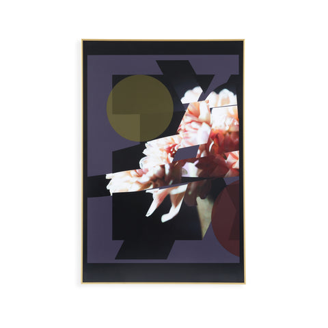 1393 (A+D) Floral Shapes Collage A