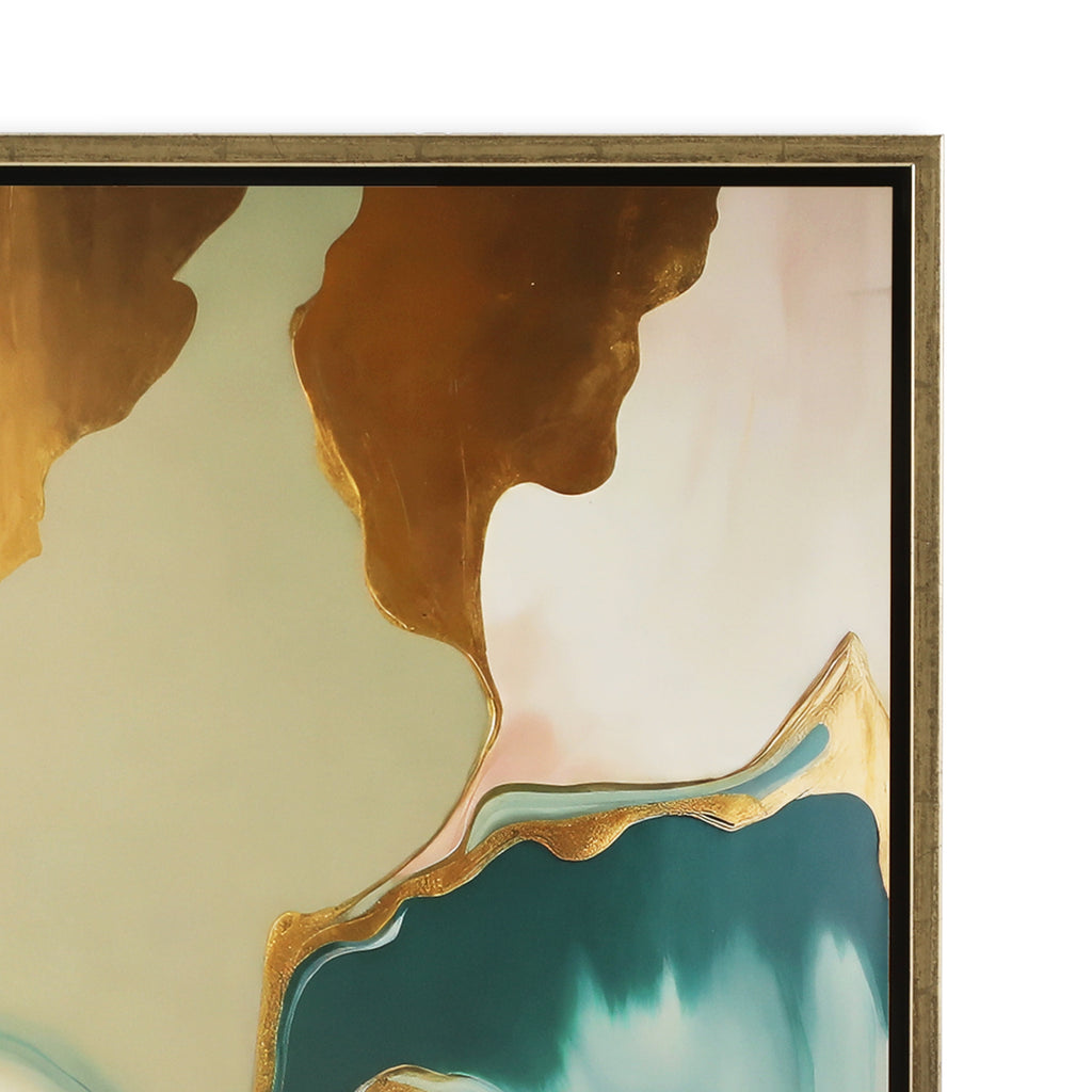 1404 (A+D) Gold Metallic Teal Liquid B