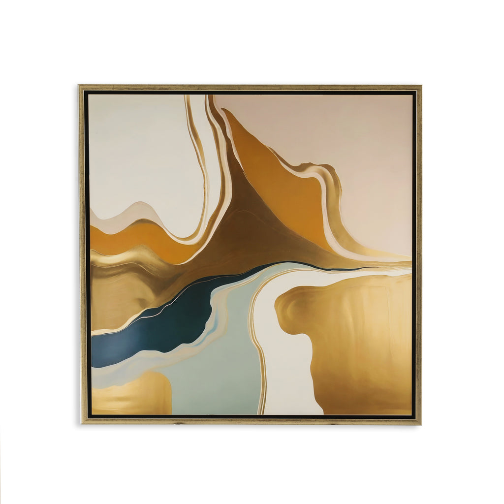 1405 (A+D) Gold Metallic Teal Liquid C