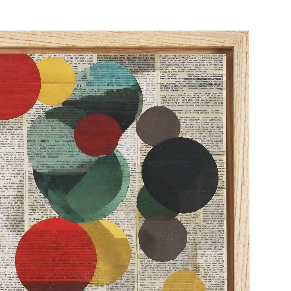 1414 (A+D) Collage Red Blue Dots
