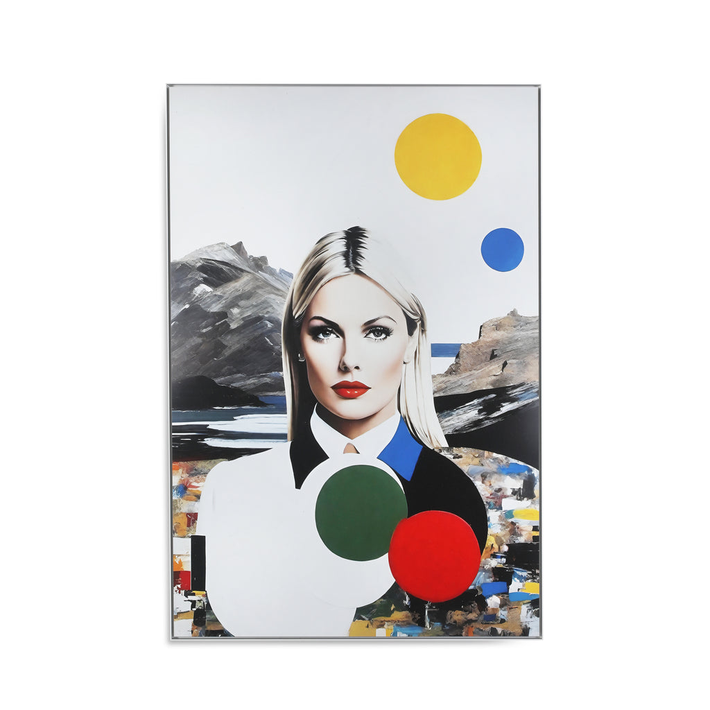 1416 (A+D) Collage Blonde Mountain Dots