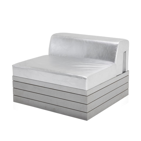 Silver Muni Lounge Chair