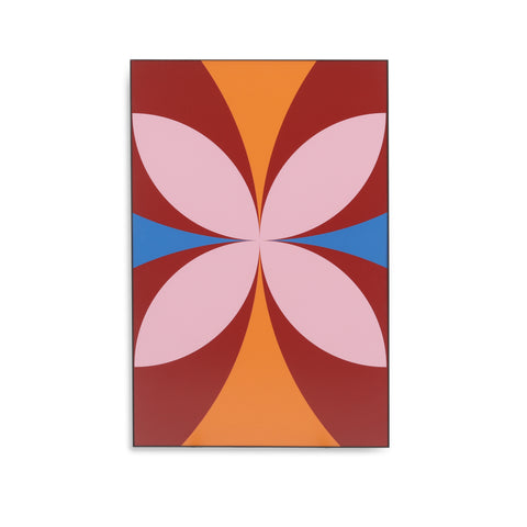 1220 (A+D) Red Blue Orange Pink Butterfly