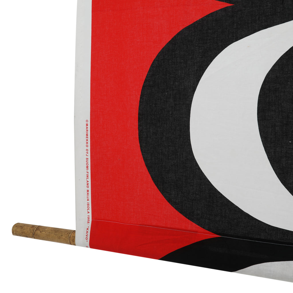 Marimekko Red Hanging Wall Banner