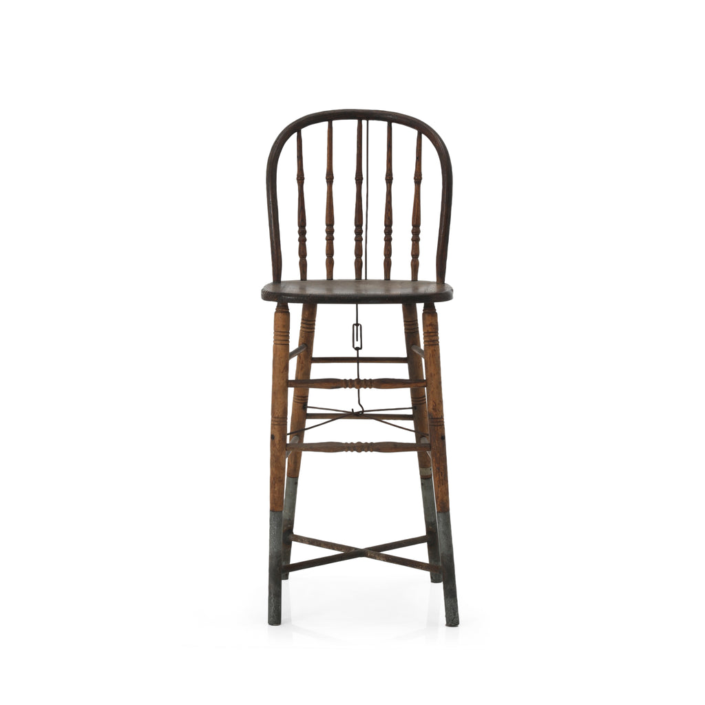 Wood Farmhouse Stool