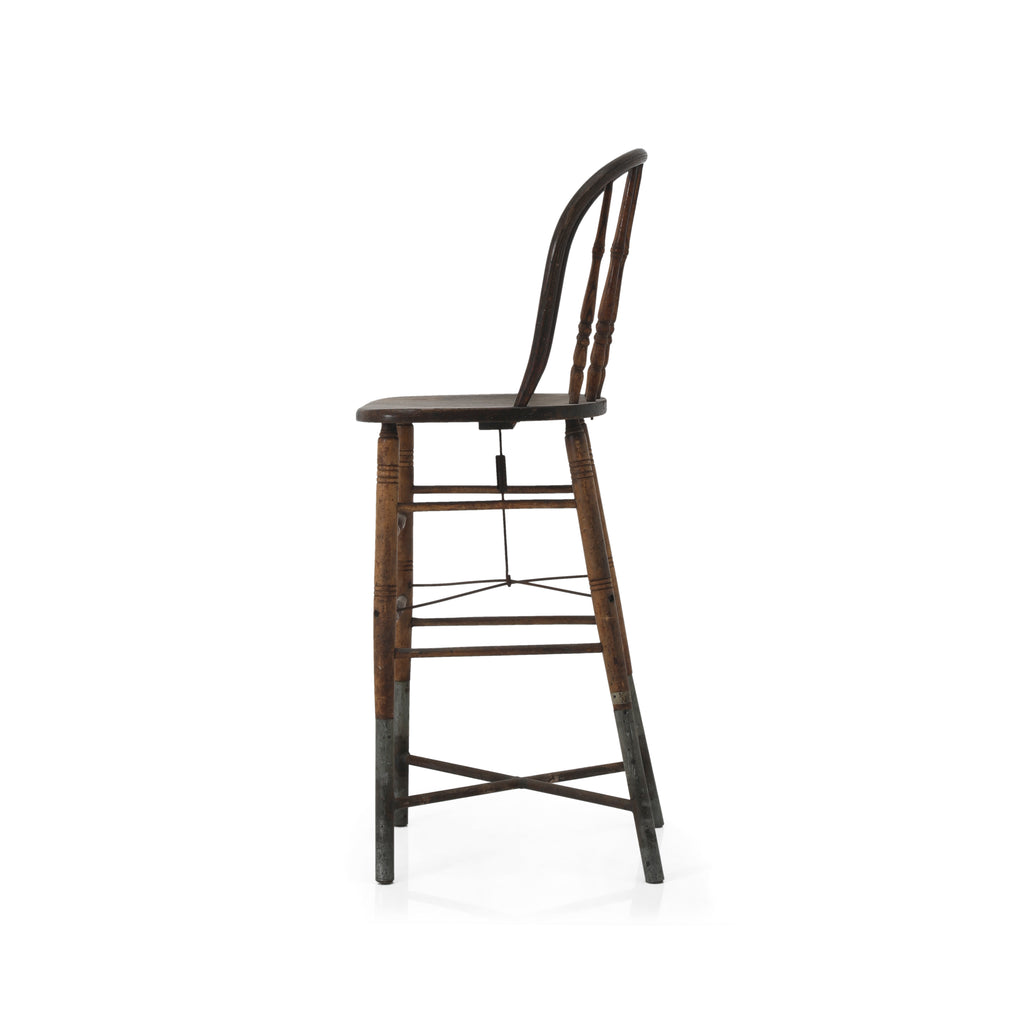 Wood Farmhouse Stool