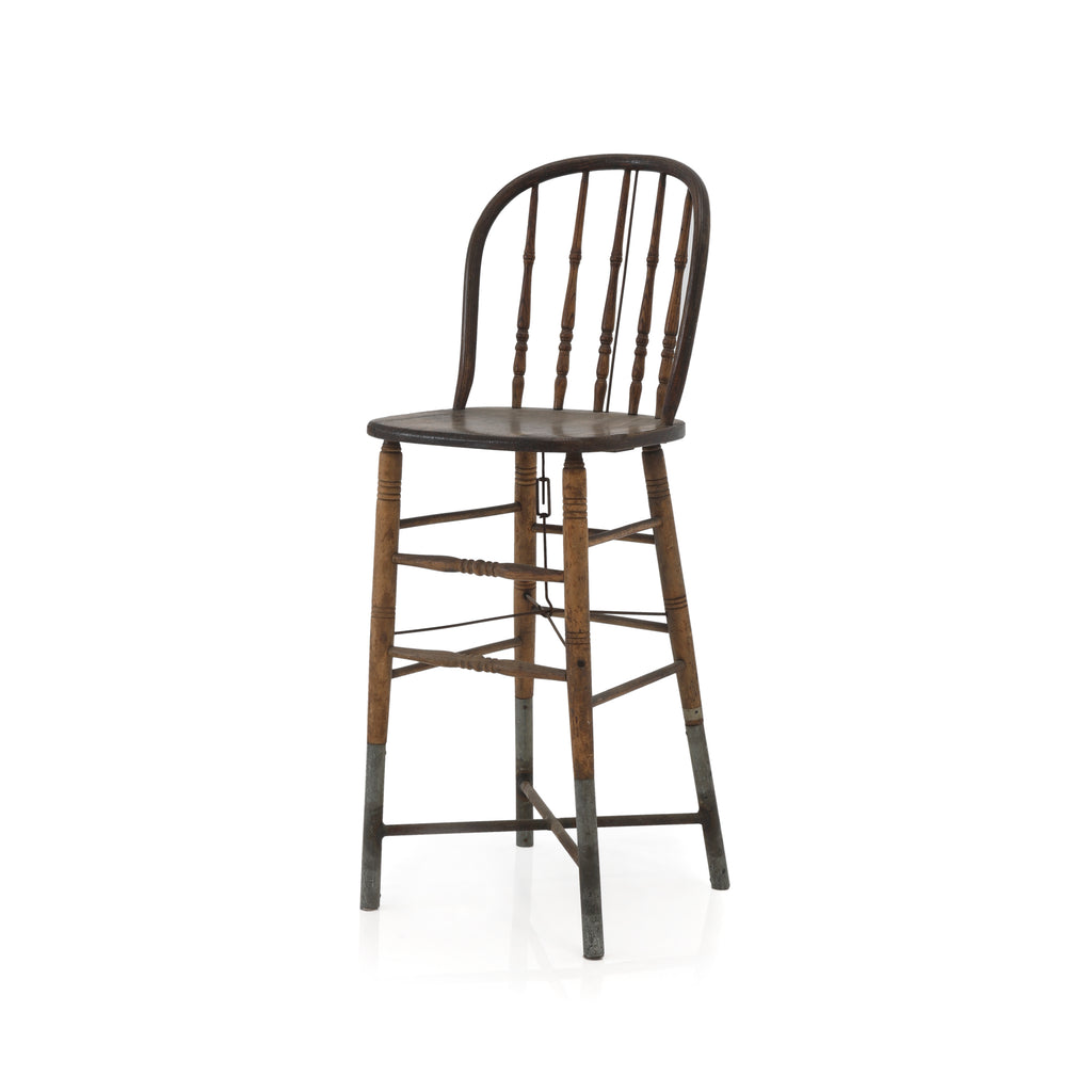 Wood Farmhouse Stool