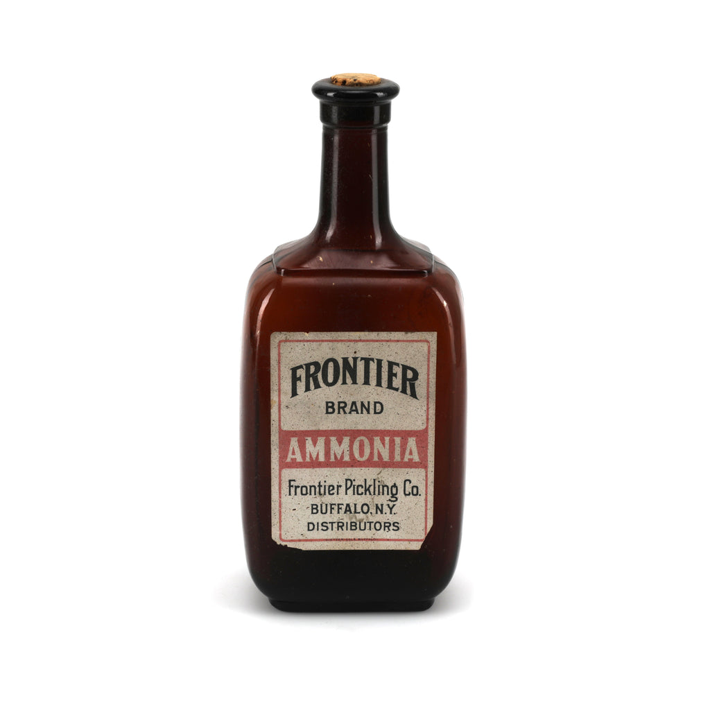 Brown Glass Ammonia Bottle (A+D)