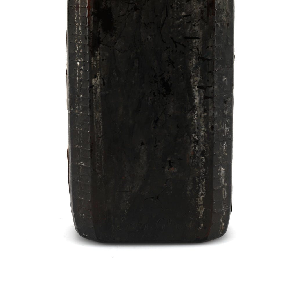 Distressed Brown Glass Bottle (A+D)