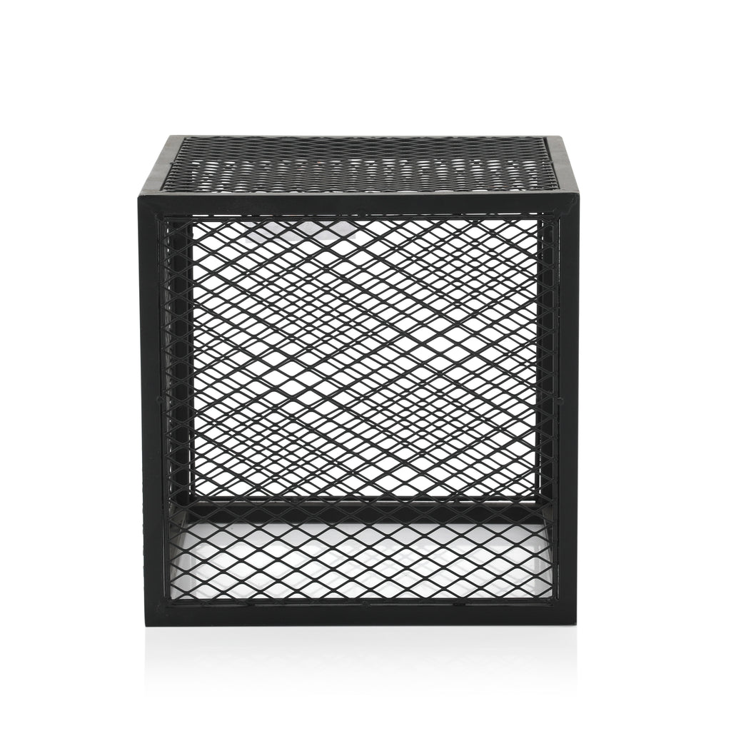 Black Grate Metal Display Box
