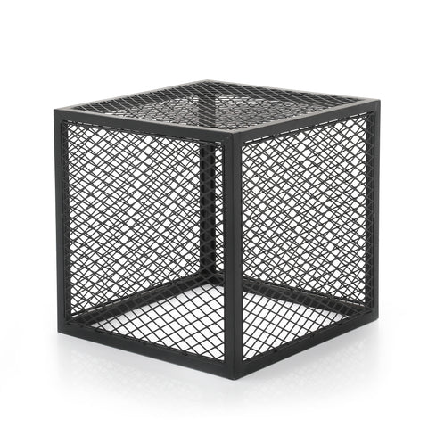 Black Grate Metal Display Box