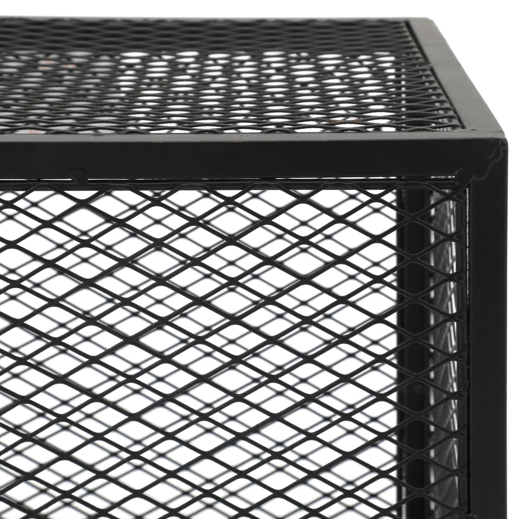 Black Grate Metal Display Box