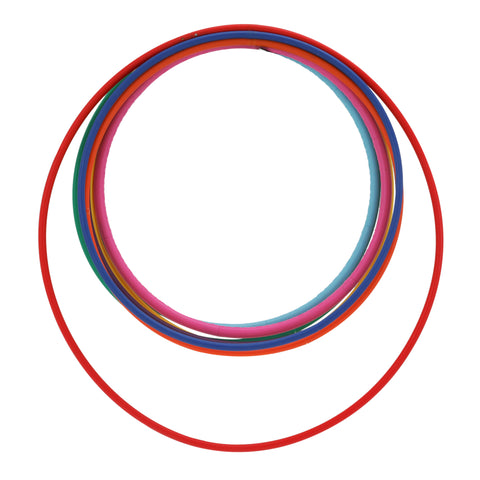 Set of Rainbow Hula Hoops