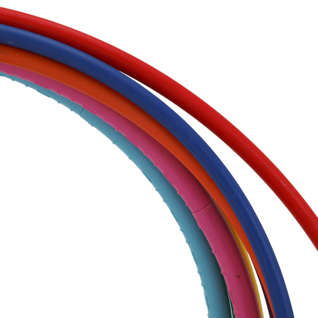 Set of Rainbow Hula Hoops