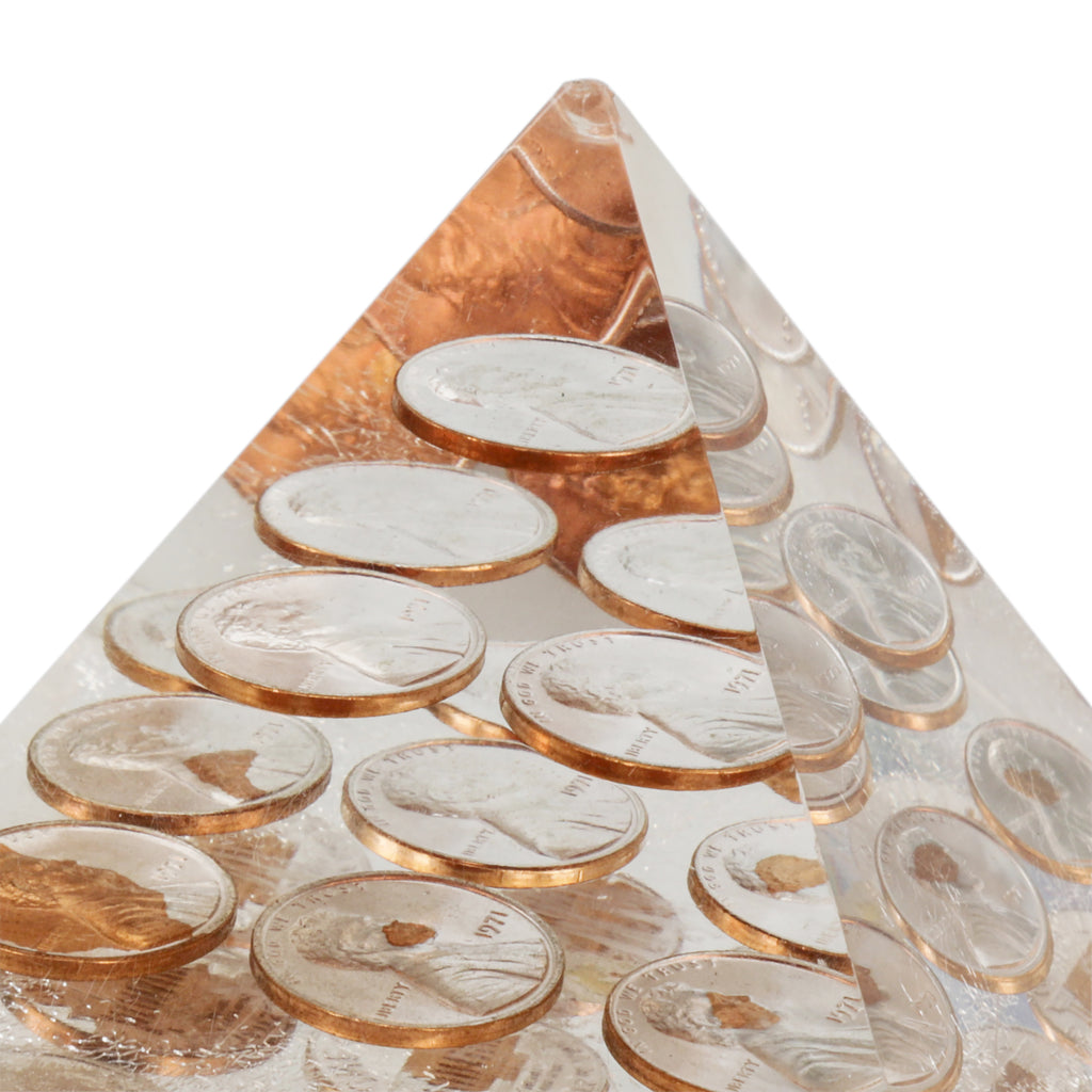 Penny Pyramid Paperweight (A+D)
