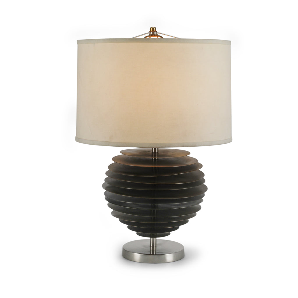 Bronze Disks Table Lamp