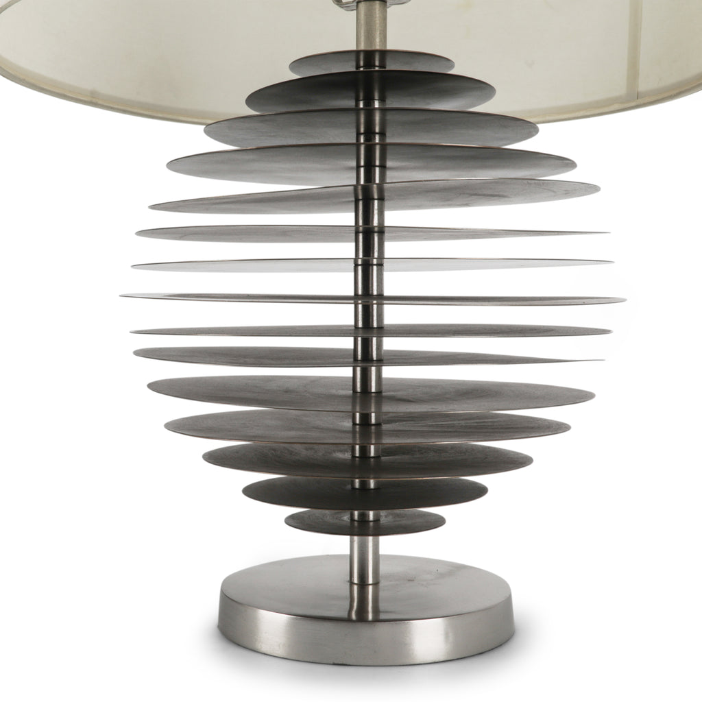 Bronze Disks Table Lamp