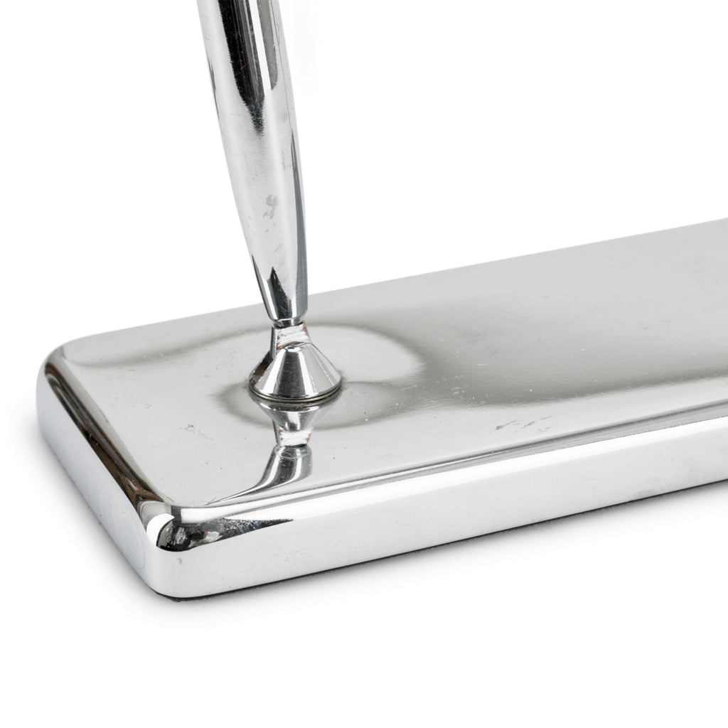 Vintage Chrome Double Pen Holder