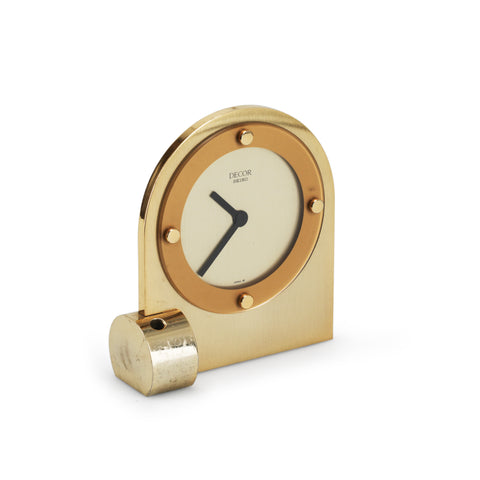 Gold / Brass Seiko Desk Clock