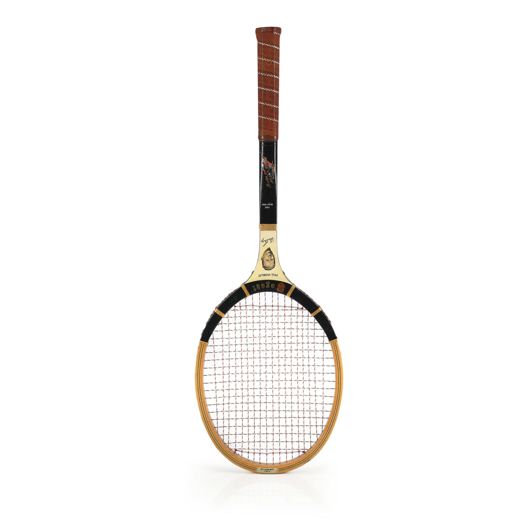 Black & Yellow Don Budge Regent Tennis Racket