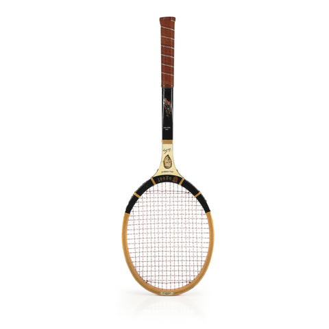 Black & Yellow Don Budge Regent Tennis Racket
