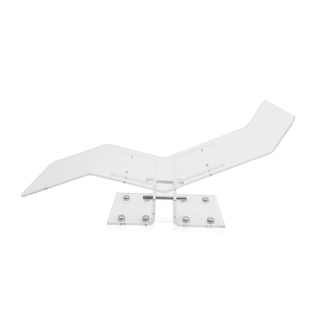 Lucite Chaise Lounger