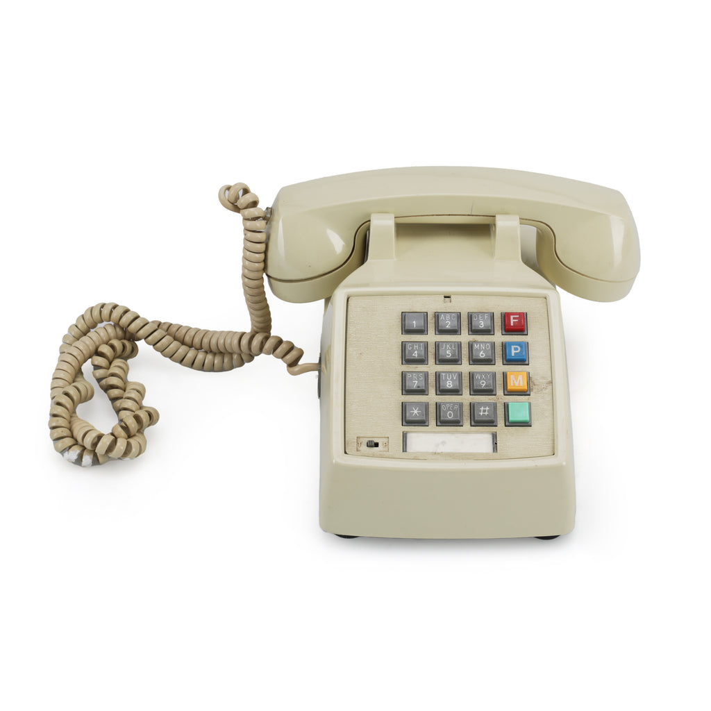 Cream / Off-White Rotary Phone