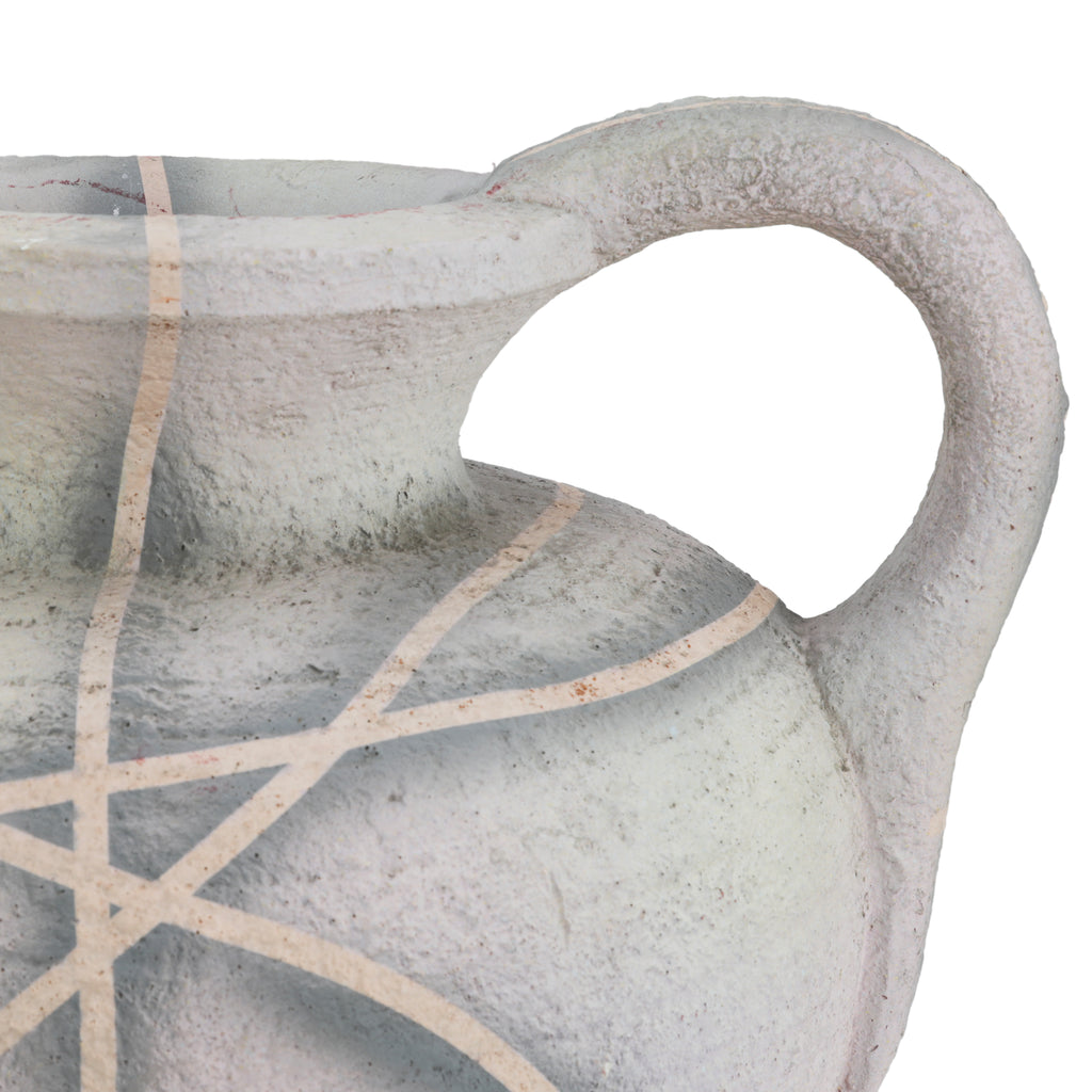 Large Multi-Color Ceramic Vase (A+D)