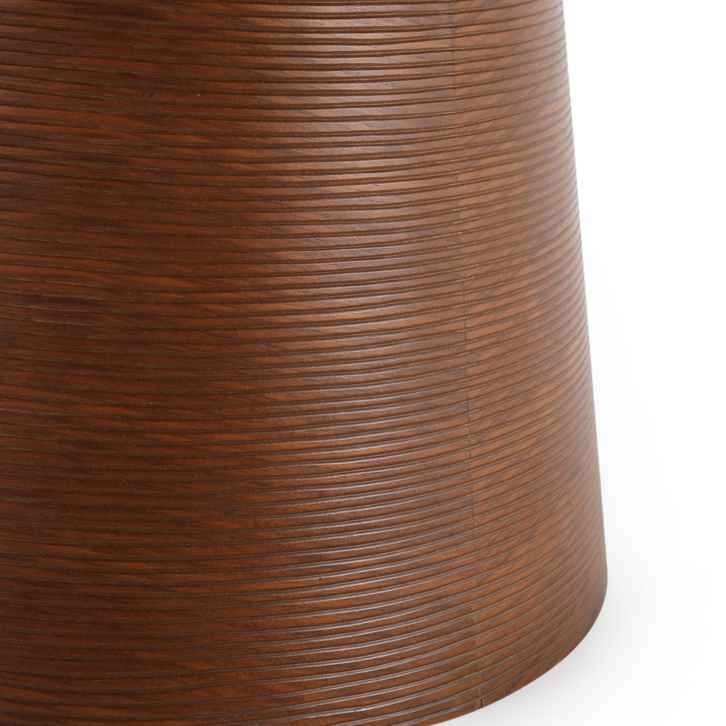 Large Round Wood Dining Table