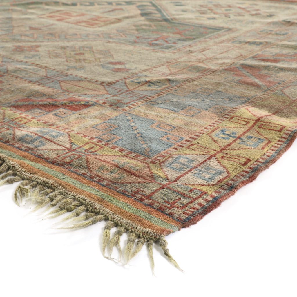 Brown Faded Desert Persian Rug