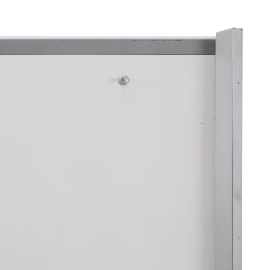 Large Rolling Square White Board