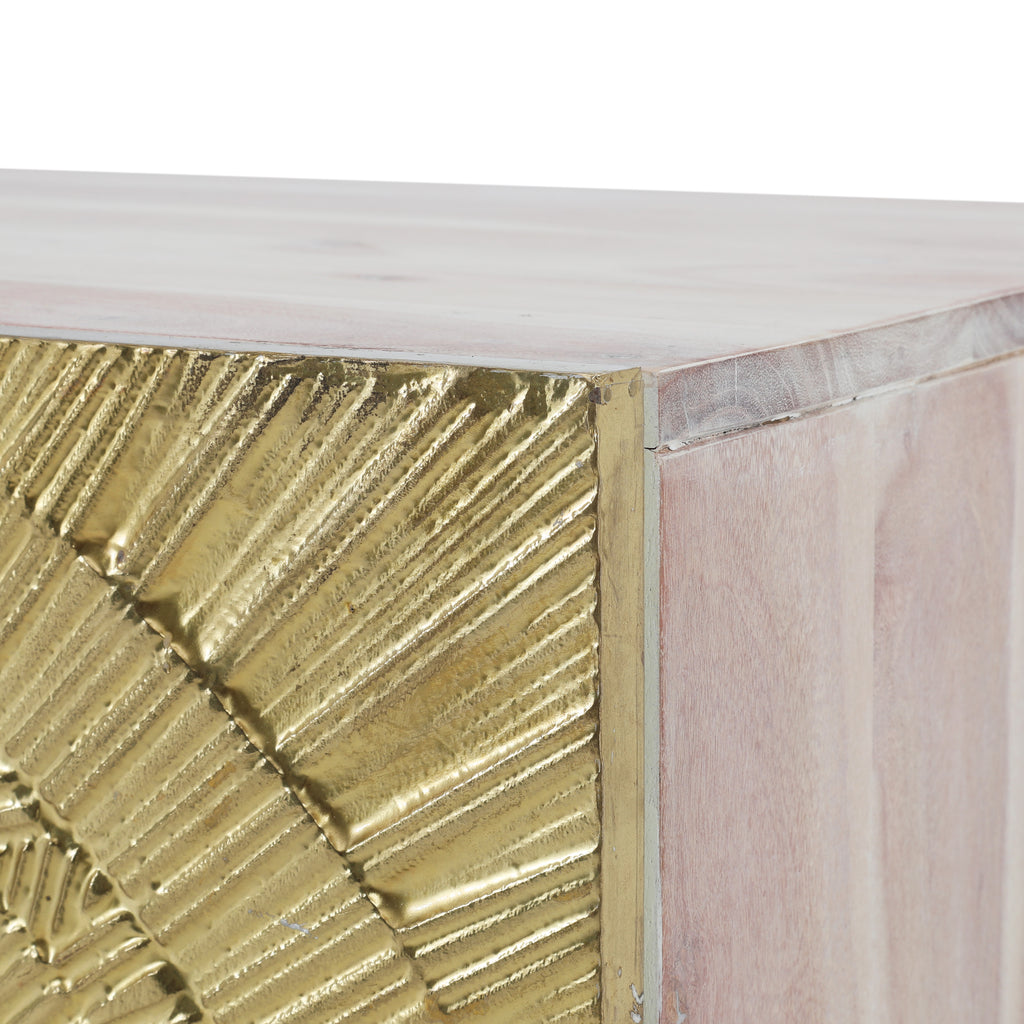 Gold & Wood Ornate Chest