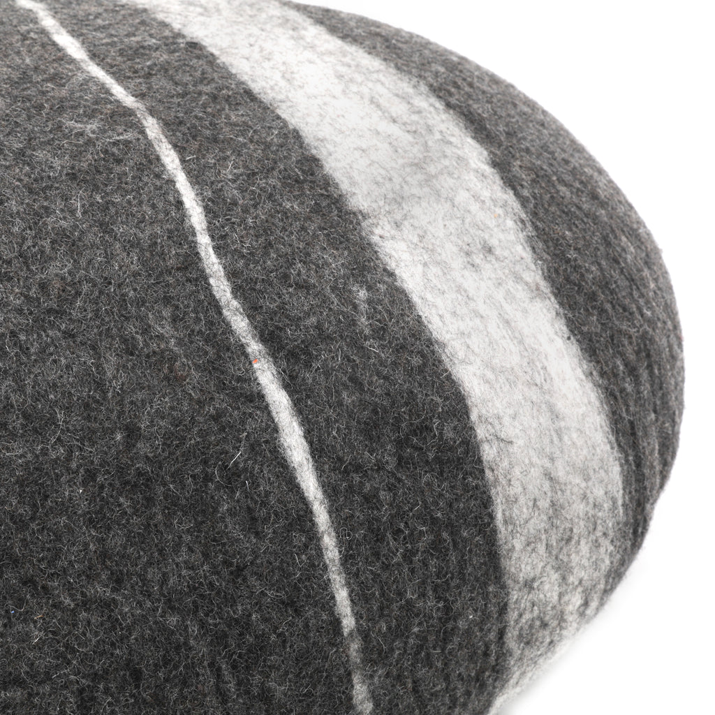 Charcoal Pebble Heavy Pillow