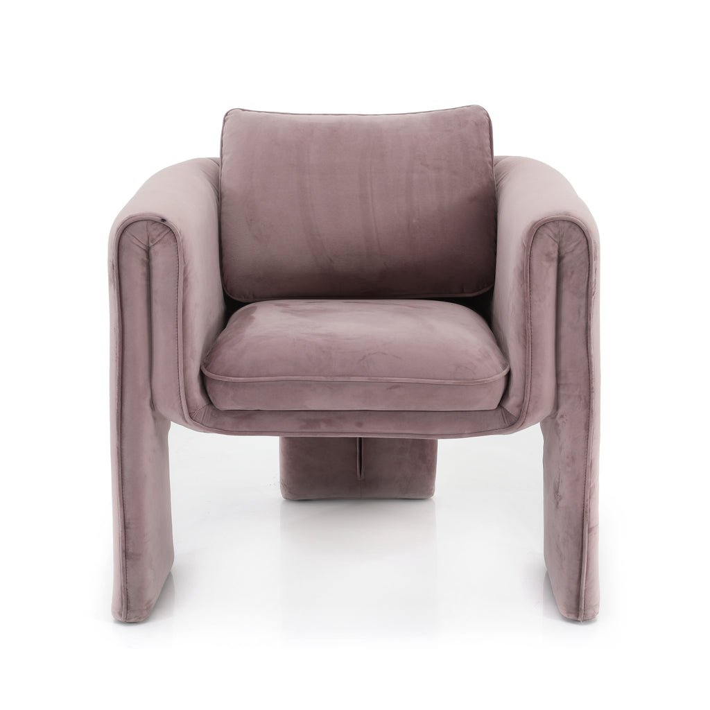 Purple Velvet M Chair