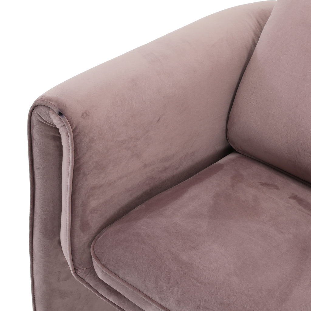 Purple Velvet M Chair