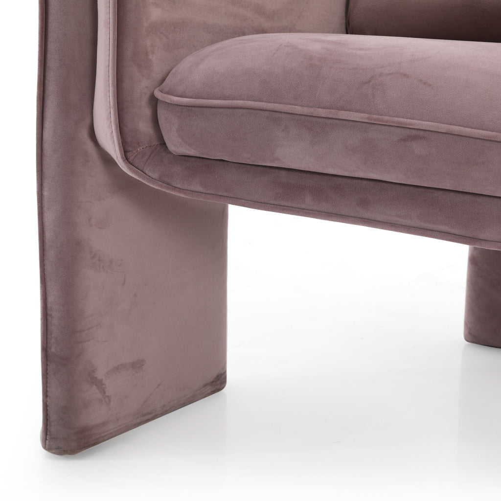 Purple Velvet M Chair