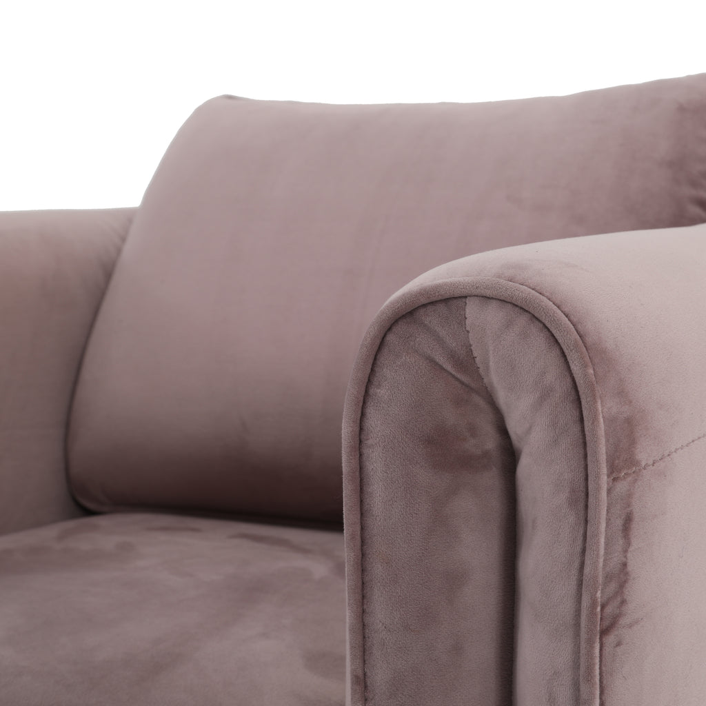 Purple Velvet M Chair