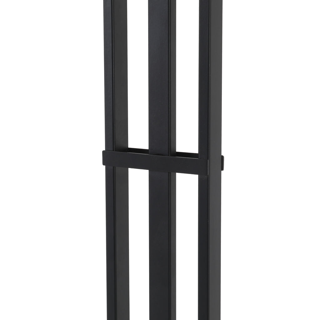Black Concrete 3-Headed Floor Lamp