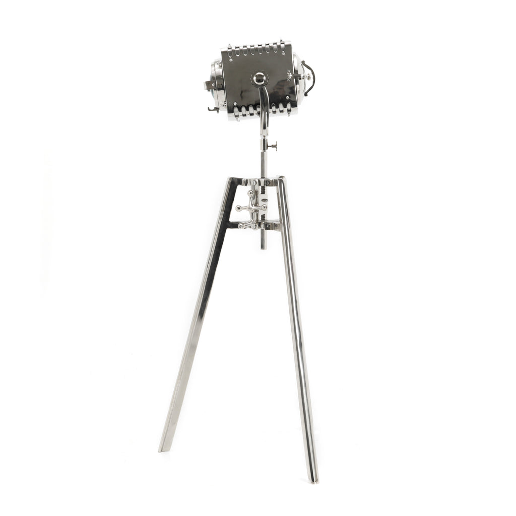 Modern Chrome Spotlight Floor Lamp