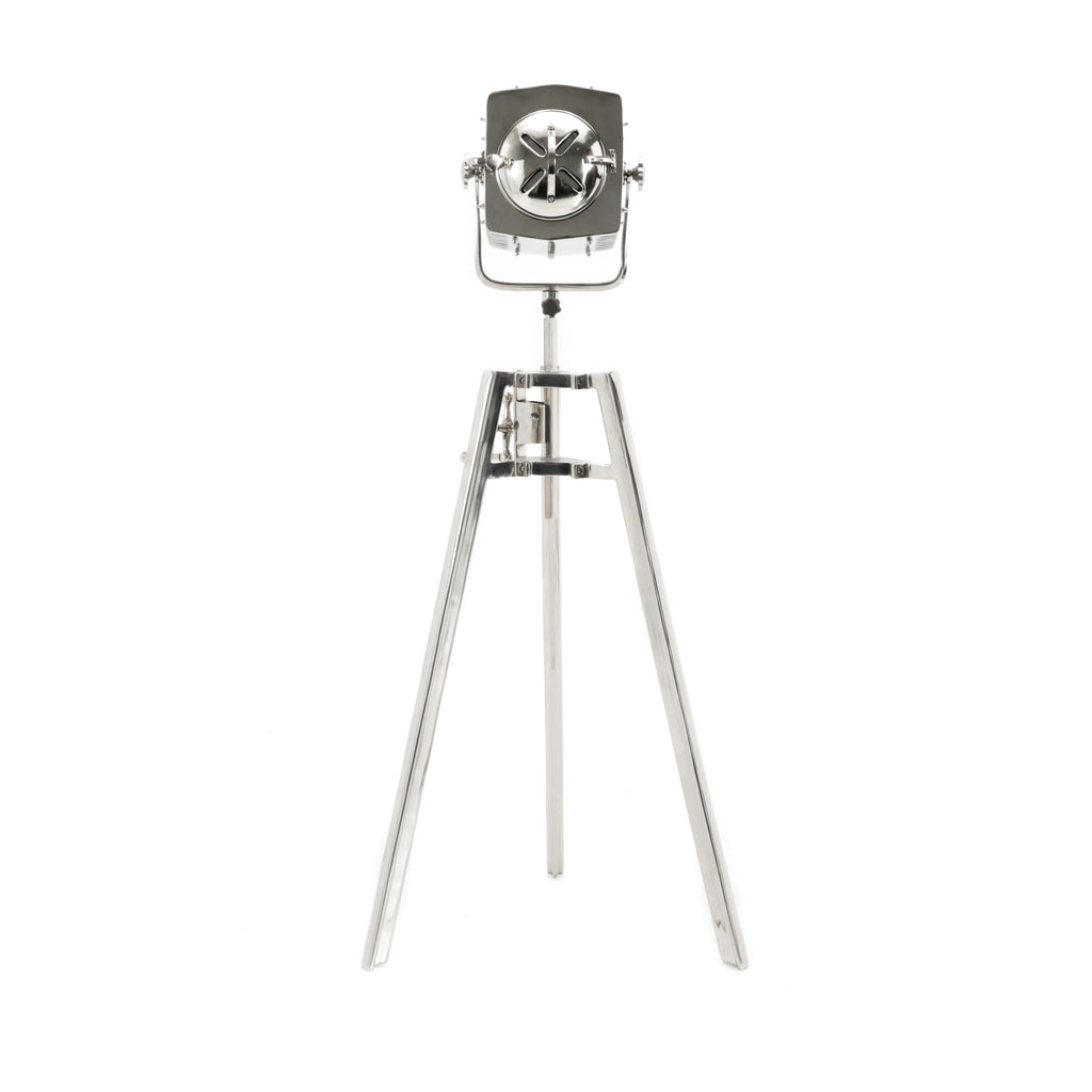 Modern Chrome Spotlight Floor Lamp